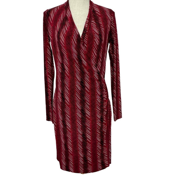Norma Kamali faux wrap dress - Picture 1 of 9